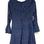 Princess Polly Navy Polka Dot Dress Size 6 Photo 2
