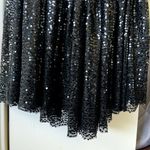 Selkie Princess Sequin Maxi Gown Glitter Bustier NYE Black Large NWT Photo 2