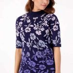 Isaac Mizrahi  Live! Mockneck Jacquard Sweater XL Photo 0