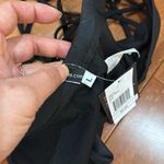 Onzie NWT  chic black yago workout sports bra size L Photo 8