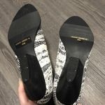 Wild Pair  Black & Snakeskin Ankle Boots Size 5 Photo 5