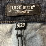 Judy Blue  Skinny Dark Blue Jeans with Contrasting Stitching Photo 5