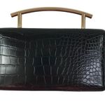 Urban Expression URBAN EXPRESSIONS Bag Box Claudette Black Coquette Preppy Party Boho Retro NWOT Photo 5