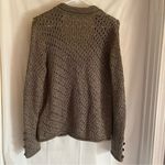 Chico's Chico’s Florence Caridigan Sweater Vanity Size 1 Gold Woven Mature Office Wear Photo 2