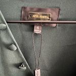 Alexia Admor  Emerald Green faux Wrap Dress long sleeve silky size 4 Photo 3