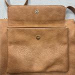 Shiraleah Shirahleah Chicago Crossbody Shoulder Vegan Leather Purse‎ Adjustable Straps Tan Photo 2