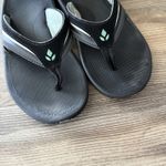 REEF Slap 3 Black Gray Flip Flop Sandals Women’s Size 6 Photo 6