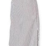 Mara Hoffman | Large | Thora Striped Sleeveless Wrap Top Open Midriff Maxi Dress Photo 1