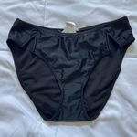 NWT Spiegel Womens 10 Bikini Set 2PC Black Top Bottom High Waisted Vintage 90s Photo 1