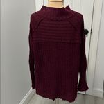 Free People Clarissa Mockneck Burgundy Photo 1
