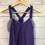 Lululemon  Rest Less Tank Heathered Bruised Berry 4 Photo 3