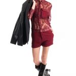 Bloomingdales Philipp Plein Limited Edition Lace & Crepe Playsuit Photo 1