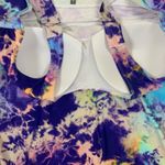 Torrid  Multicolor Tie Dye Swim Dress Tankini One Piece Flowy Skirt 4X Photo 4