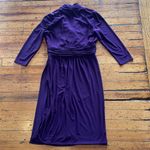 Jones Wear  Wrap Dress Purple Size 10 Photo 3