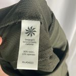 Athleta  Wander Stash Skinny Pants Olive Green Zip Pockets‎ Size 10 Nylon Spandex Photo 8