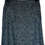 Vintage Valerie Stevens‎ Casual Skirt Set Blue Size M Photo 8
