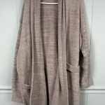 Barefoot Dreams  Cozy Chic Long Thick Sweater Open Front Cali Cardigan 2X Winter Photo 0