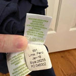 Lilly Pulitzer  Lyra top navy blue size Small Photo 4