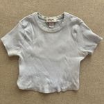 RSQ  baby blue crop top Photo 0
