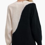 Nordstrom black and white sweater dress Photo 1