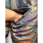 Vintage Innovations by IZZI Puffer Jacket Oversized Size Small Floral Multicolor Photo 6