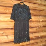 Mac Duggal 9143 Womens Black Embellished Illusion High Neck Mini Dress Photo 6