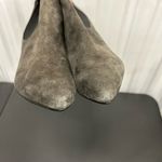 Lola Cruz Suede Leather Pointed Toe Heeled Ankle Booties EU 40 US 9 Gray Photo 6