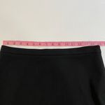 BCBGMAXAZRIA  Black Lace-Up Faux Leather Trim Pencil Skirt Women’s Size 4 Photo 3