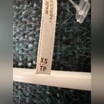 Free People  Green Sweater Karina Faux Wrap Pullover NWOT Photo 4