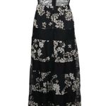Alice + Olivia black Southern Blossom Ari tiered maxi dress size 12 NWT $700 Photo 1
