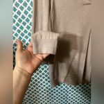 Brooks Brothers women’s tan sweater, merino wool size large Photo 3