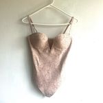 + BODY By Haart + Lieu Beige Powersuit Bodysuit Shapewear Size 34B Medium NWT Tan Photo 3