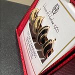 House of Harlow 1960 | Gold & Black Teardrop Earrings Photo 4