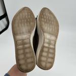 Anthropologie Seychelles Quake Beige Suede leather Ruffle Toe Slip On Sneakers Shoes size 7 Photo 9