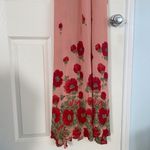 Reformation  Sandra Wrap Maxi Dress Pink Floral Print size XS Photo 2