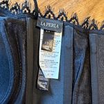 La Perla  Black Lace Corset Bra Photo 2