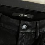 joe's jeans Joe’s Jeans The Charlie Black Coated High Rise Skinny Raw Edge Stretch Jeans Photo 1