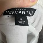 J.Crew  Mercantile Light Gray Wool Blend Classic Pencil Skirt Size 6 Photo 4