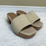 Torrid Wood Bottom Mule Natural Beige Size 10 Extra Wide Width (WW) Photo 1