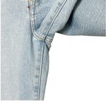 Levi's Levi’s Ribcage Crop Bootcut Jeans Women’s Size 27 Jazz Away Light Wash Raw Hem Photo 4