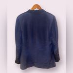 Ann Taylor Vintage 100% Silk Blazer/Suit Coat in Navy - size Photo 1