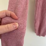 American Eagle Rose Pink Long Sleeve Lightweight Cotton Blend V-Neck Sweater XS Photo 13