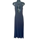 Rasta Stripe Sleeveless Racerback Maxi Dress Yellow Size undefined Photo 4