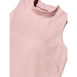 Uniqlo AIRism Built-In Bra Sleeveless Dress Pink Midi NWT XS Photo 3