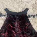 Torrid Burnout Velvet Paisley Halter Tunic Tank Top Photo 7