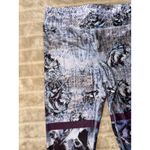 Evolution and creation ‎ Active Floral Print Leggings Yoga Athletic Snakeskin L Photo 1
