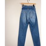 FRAME Womens Jeans Blue Myrtle Denim Paperbag High Rise Belted Stretch Size 26 Photo 8