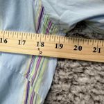 Charles Tyrwhitt Tailored Multicolor Stripe 100% Cotton Dress Shirt Women Large Green Photo 6