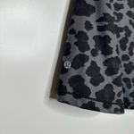 Lululemon  One Shoulder Animal Print Striped Tank Women's Gray Black Size 6? Photo 3