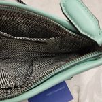 Rebecca Minkoff Mint Leather & Chain Crossbody * Flawed * Photo 6